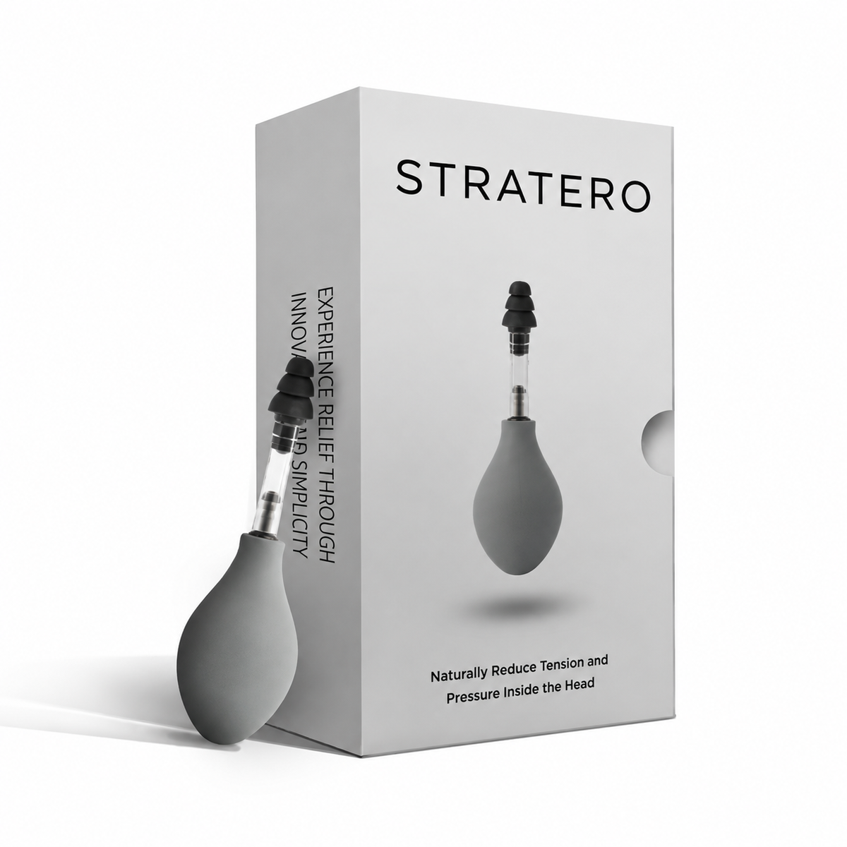 STRATERO Cranial Nerve Stimulation Therapy for Immediate Head Comfort & Wellness Support Body Care