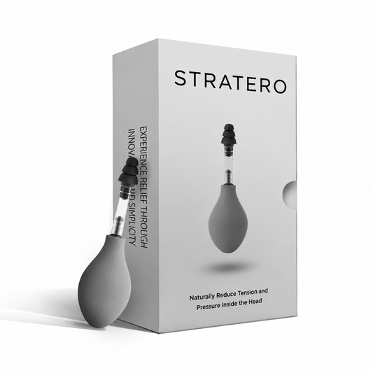 STRATERO Cranial Nerve Stimulation Therapy for Immediate Head Comfort & Wellness Support Body Care